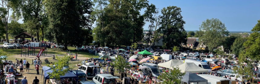 La brocante au chateau de panloup